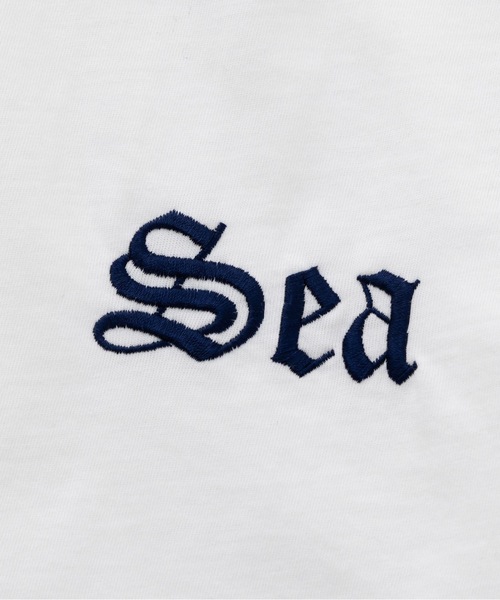 SEA(シー)の「GRAPHIC TEE (Sea)(Tシャツ/カットソー・レディース・ホワイト/ブルー/ブラック・1/2/0)」の9枚目の写真
