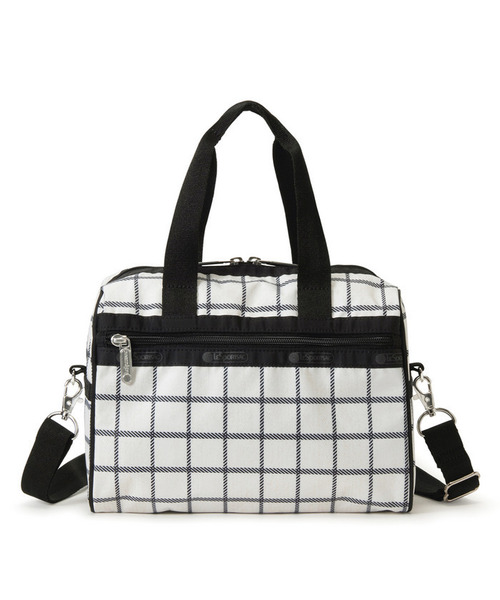 LeSportsac(レスポートサック)の「EVERYDAY SM SATCHEL モノクラスチェック(ショルダーバッグ・レディース・ホワイト・FREE)」の10枚目の写真