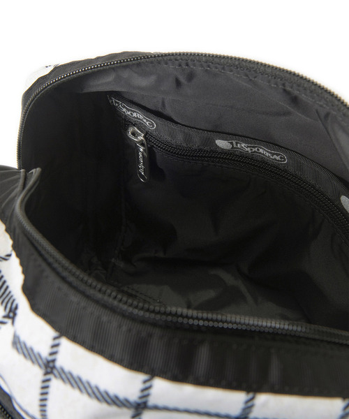 LeSportsac(レスポートサック)の「EVERYDAY SM SATCHEL モノクラスチェック(ショルダーバッグ・レディース・ホワイト・FREE)」の5枚目の写真