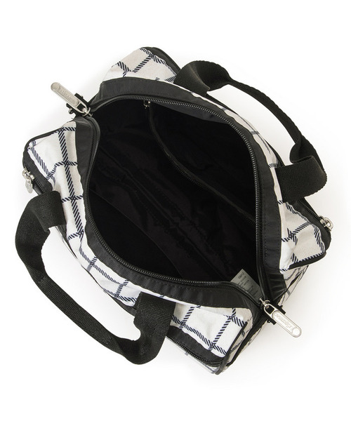 LeSportsac(レスポートサック)の「EVERYDAY SM SATCHEL モノクラスチェック(ショルダーバッグ・レディース・ホワイト・FREE)」の6枚目の写真