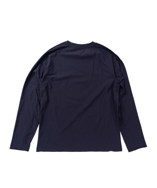 KITRAVEL（キートラベル）の「サンドルクルーネックロングスリーブ_グレー（Tシャツ/カットソー・レディース・その他・MEDIUM/LARGE/X-LARGE/SMALL）」の2枚目の写真