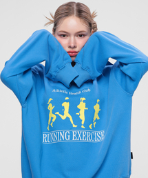 25PERCENTAGE（25パーセンテージ）の「25P Running Logo Pigment Sweatshirt 25B41321BL（スウェット）」