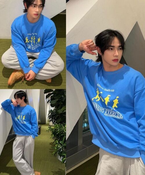 25PERCENTAGE（25パーセンテージ）の「25Pランニングロゴピグメントスウェットシャツ25B41321BL（スウェット・レディース・その他・MEDIUM/LARGE）」の18枚目の写真