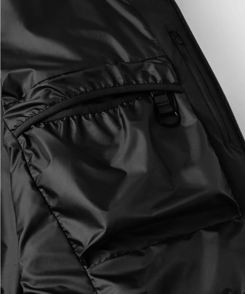 DESCENTE ALLTERRAIN(デサント オルテライン)の「DESCENTE ALLTERRAIN/デサントオルテライン/MIZUSAWA DOWN OVERSIZED/"MOUNTAINEER"(ダウンジャケット/コート・メンズ・ブラック・L/XL/M)」の2枚目の写真
