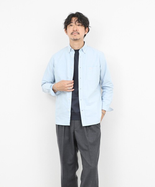 NOLLEY’S(ノーリーズ)の「TRADITIONAL OX クジラBD オックス ボタンダウンシャツ 26SS(シャツ/ブラウス・メンズ・ホワイト/ライトブルー/ネイビー/グリーン系その他・S/M/L/XL)」の14枚目の写真