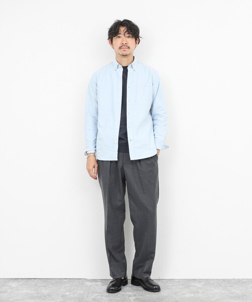 NOLLEY’S(ノーリーズ)の「TRADITIONAL OX クジラBD オックス ボタンダウンシャツ 26SS(シャツ/ブラウス・メンズ・ホワイト/ライトブルー/ネイビー/グリーン系その他・S/M/L/XL)」の15枚目の写真