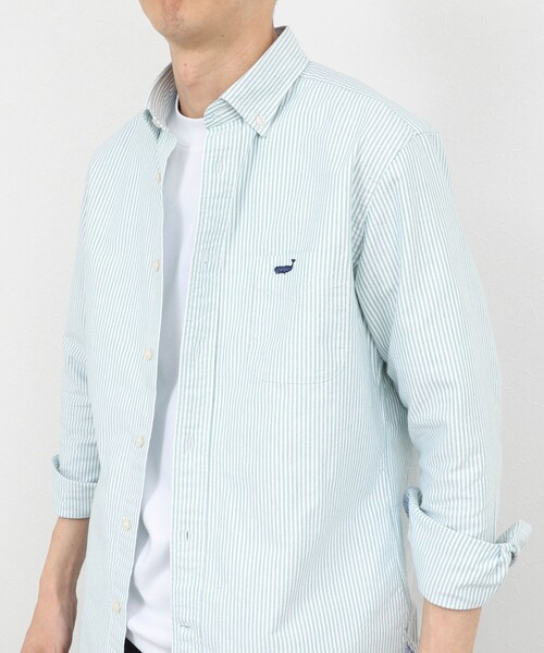 NOLLEY’S(ノーリーズ)の「TRADITIONAL OX クジラBD オックス ボタンダウンシャツ 26SS(シャツ/ブラウス・メンズ・ホワイト/ライトブルー/ネイビー/グリーン系その他・S/M/L/XL)」の10枚目の写真