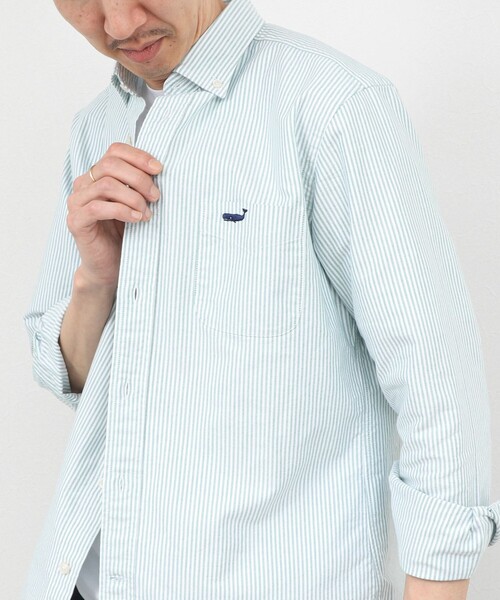 NOLLEY’S(ノーリーズ)の「TRADITIONAL OX クジラBD オックス ボタンダウンシャツ 26SS(シャツ/ブラウス・メンズ・ホワイト/ライトブルー/ネイビー/グリーン系その他・S/M/L/XL)」の9枚目の写真