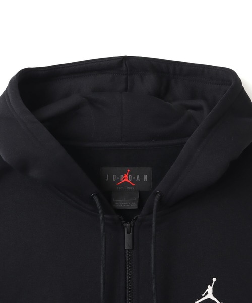 JORDAN BRAND（ジョーダンブランド）の「JORDAN BRAND M J BRK OVS FZ HD / ジョーダン ブランド BRK OVS フルジップ フリース L/S フーディ / NIKE【SP】（パーカー・メンズ・ブラック・S/M/L/XL/XXL）」の2枚目の写真