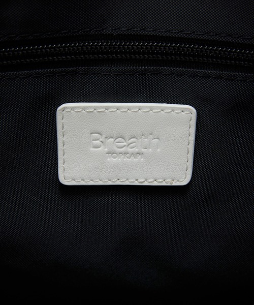 Breath TOPKAPI（ブレストプカピ）の「【Breath TOPKAPI sis】【WEB限定】ナイロン ロングハンドル トートバッグ A4 / 軽量 / 肩掛け / SCOTCH GRAIN スコッチグレイン（トートバッグ・レディース・クリーム/グレイッシュベージュ/ブラック・FREE）」の7枚目の写真