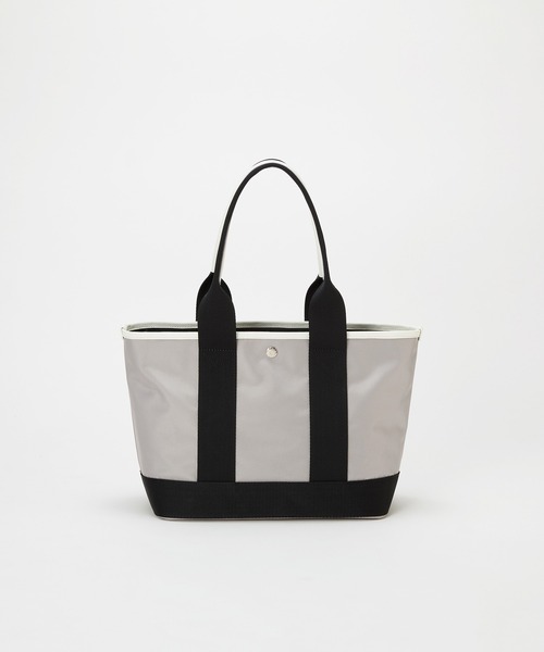 Breath TOPKAPI（ブレストプカピ）の「【Breath TOPKAPI sis】【WEB限定】ナイロン ロングハンドル トートバッグ A4 / 軽量 / 肩掛け / SCOTCH GRAIN スコッチグレイン（トートバッグ・レディース・クリーム/グレイッシュベージュ/ブラック・FREE）」の22枚目の写真