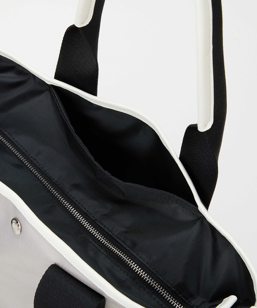 Breath TOPKAPI（ブレストプカピ）の「【Breath TOPKAPI sis】【WEB限定】ナイロン ロングハンドル トートバッグ A4 / 軽量 / 肩掛け / SCOTCH GRAIN スコッチグレイン（トートバッグ・レディース・クリーム/グレイッシュベージュ/ブラック・FREE）」の13枚目の写真