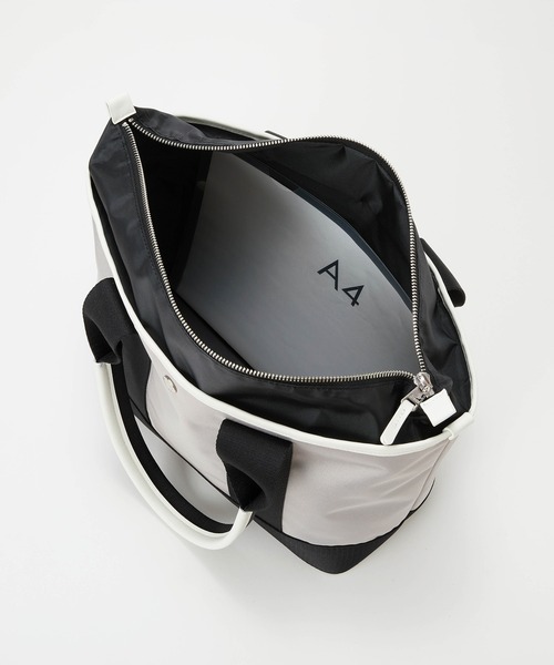Breath TOPKAPI（ブレストプカピ）の「【Breath TOPKAPI sis】【WEB限定】ナイロン ロングハンドル トートバッグ A4 / 軽量 / 肩掛け / SCOTCH GRAIN スコッチグレイン（トートバッグ・レディース・クリーム/グレイッシュベージュ/ブラック・FREE）」の11枚目の写真