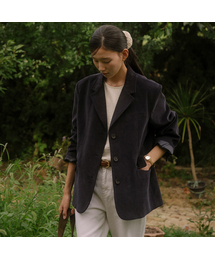 Corduroy classic jacket TIFA03JK04_Navy