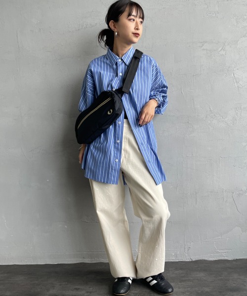 FRED PERRY（フレッドペリー）の「【WEB限定】[FRED PERRY/フレッドペリー] ティップ テープ クロスボディバッグ（ボディバッグ/ウエストポーチ・レディース・ブラック・ONE SIZE）」の3枚目の写真