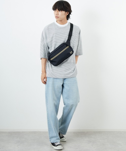 WEB先行予約】[FRED PERRY/フレッドペリー] ティップ テープ クロス