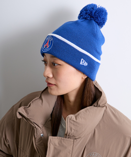NEW ERA(ニューエラ)の「【NEW ERA / ニューエラ】CORE CUFF POM BEANIE PSG 1492243 7(ニットキャップ/ビーニー・メンズ・ネイビー・40)」の3枚目の写真
