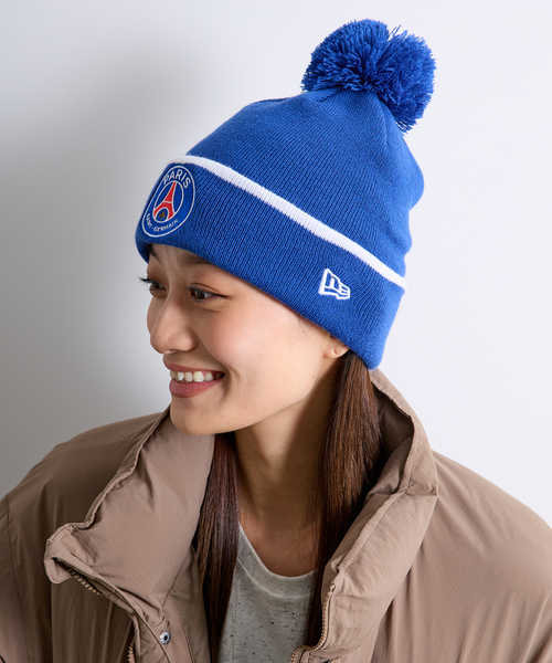 NEW ERA(ニューエラ)の「【NEW ERA / ニューエラ】CORE CUFF POM BEANIE PSG 1492243 7(ニットキャップ/ビーニー・メンズ・ネイビー・40)」の5枚目の写真