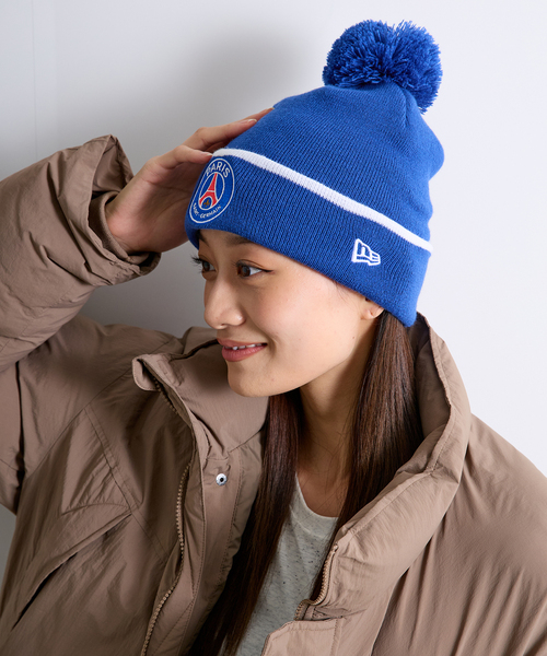 NEW ERA(ニューエラ)の「【NEW ERA / ニューエラ】CORE CUFF POM BEANIE PSG 1492243 7(ニットキャップ/ビーニー・メンズ・ネイビー・40)」の6枚目の写真