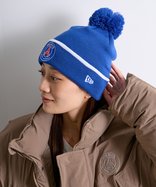 NEW ERA(ニューエラ)の「【NEW ERA / ニューエラ】CORE CUFF POM BEANIE PSG 1492243 7(ニットキャップ/ビーニー・メンズ・ネイビー・40)」の7枚目の写真