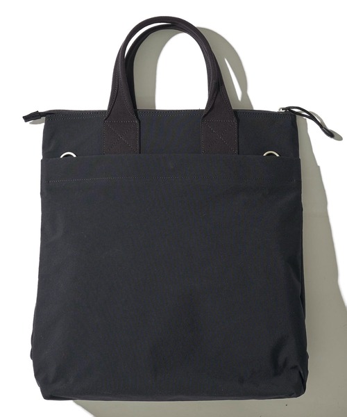 ADPOSION(アドポーション)の「《UNISEX》KONBU Nylon HELMET BAG / コンブナイロン ヘルメットバッグ(ショルダーバッグ・レディース・グレー/ブラック/ネイビー・FREE)」の5枚目の写真