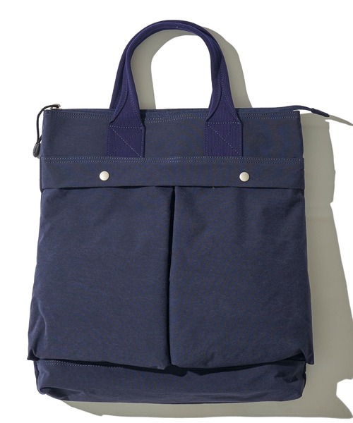 ADPOSION(アドポーション)の「《UNISEX》KONBU Nylon HELMET BAG / コンブナイロン ヘルメットバッグ(ショルダーバッグ・レディース・グレー/ブラック/ネイビー・FREE)」の8枚目の写真