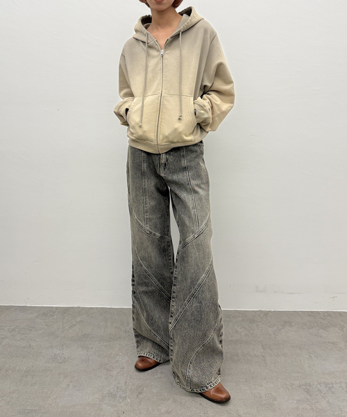 パネルドデニムパンツ(デニムパンツ)|Oriens JOURNAL STANDARD パネルドデニムパンツ(デニムパンツ)|Oriens JOURNAL STANDARD