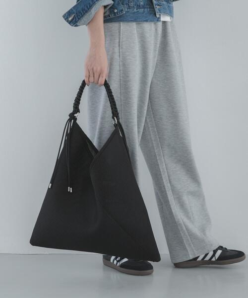 LE VERNIS パラコードハンドルメッシュバッグ（ハンドバッグ）｜LE