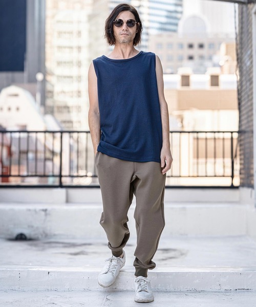 CAMBIO(カンビオ)の「mp14526-Cardboard Knit Jogger Pants ジョガーパンツ(S63826cmb)(スウェットパンツ・メンズ・ブラック/グレー/グレイッシュベージュ/チャコール・S/M/L)」の20枚目の写真
