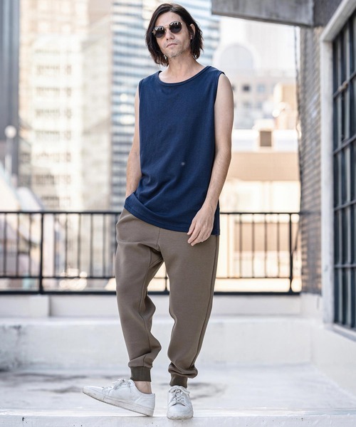 CAMBIO(カンビオ)の「mp14526-Cardboard Knit Jogger Pants ジョガーパンツ(S63826cmb)(スウェットパンツ・メンズ・ブラック/グレー/グレイッシュベージュ/チャコール・S/M/L)」の21枚目の写真