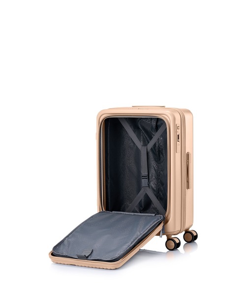AMERICAN TOURISTER(アメリカンツーリスター)の「アメリカンツーリスター VELOX スピナー61/22 エキスパンダー TSA HW パステルピンク(スーツケース/キャリーバッグ・レディース・ライトピンク・M)」の9枚目の写真