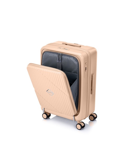 AMERICAN TOURISTER(アメリカンツーリスター)の「アメリカンツーリスター VELOX スピナー61/22 エキスパンダー TSA HW パステルピンク(スーツケース/キャリーバッグ・レディース・ライトピンク・M)」の8枚目の写真