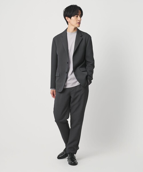 BEAUTY&YOUTH UNITED ARROWS（ビューティーアンドユースユナイテッドアローズ）の「東レ/TORAY ワルツ コンフォート ジャケット セットアップ対応 ヨコストレッチ ウォッシャブル（テーラードジャケット・メンズ・ダークグレー/ブラック/ダークブラウン・M/XL/L/S）」の5枚目の写真
