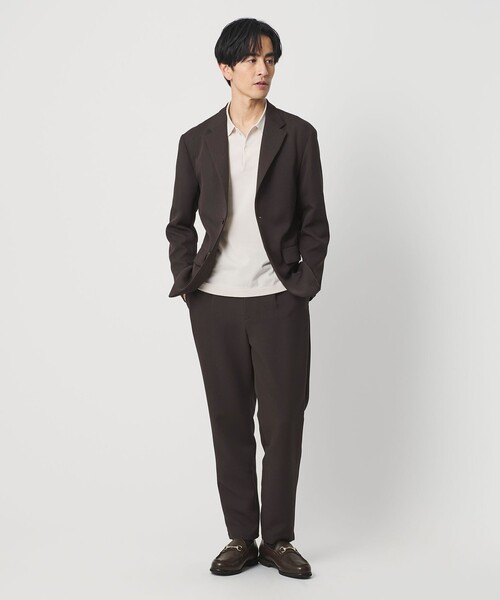 BEAUTY&YOUTH UNITED ARROWS（ビューティーアンドユースユナイテッドアローズ）の「東レ/TORAY ワルツ コンフォート ジャケット セットアップ対応 ヨコストレッチ ウォッシャブル（テーラードジャケット・メンズ・ダークグレー/ブラック/ダークブラウン・M/XL/L/S）」の7枚目の写真