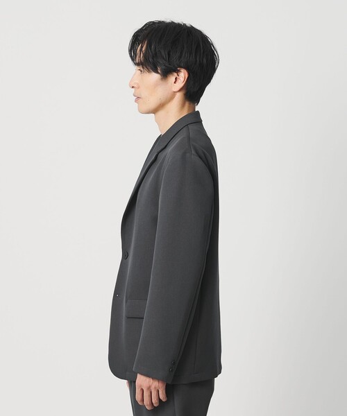 BEAUTY&YOUTH UNITED ARROWS（ビューティーアンドユースユナイテッドアローズ）の「東レ/TORAY ワルツ コンフォート ジャケット セットアップ対応 ヨコストレッチ ウォッシャブル（テーラードジャケット・メンズ・ダークグレー/ブラック/ダークブラウン・M/XL/L/S）」の9枚目の写真