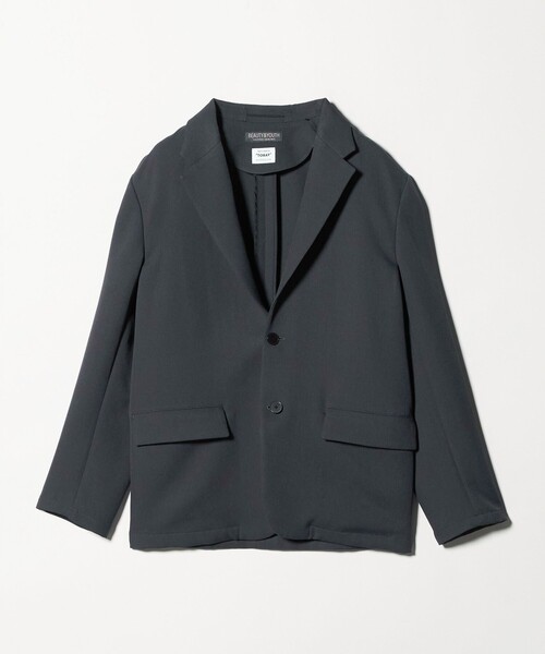 BEAUTY&YOUTH UNITED ARROWS（ビューティーアンドユースユナイテッドアローズ）の「東レ/TORAY ワルツ コンフォート ジャケット セットアップ対応 ヨコストレッチ ウォッシャブル（テーラードジャケット・メンズ・ダークグレー/ブラック/ダークブラウン・M/XL/L/S）」の11枚目の写真