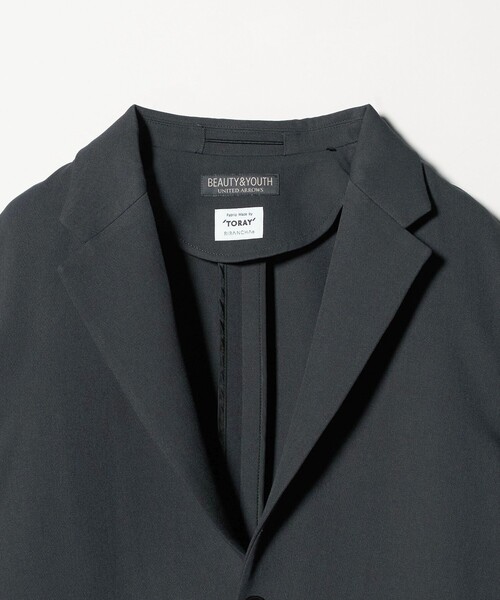 BEAUTY&YOUTH UNITED ARROWS（ビューティーアンドユースユナイテッドアローズ）の「東レ/TORAY ワルツ コンフォート ジャケット セットアップ対応 ヨコストレッチ ウォッシャブル（テーラードジャケット・メンズ・ダークグレー/ブラック/ダークブラウン・M/XL/L/S）」の13枚目の写真