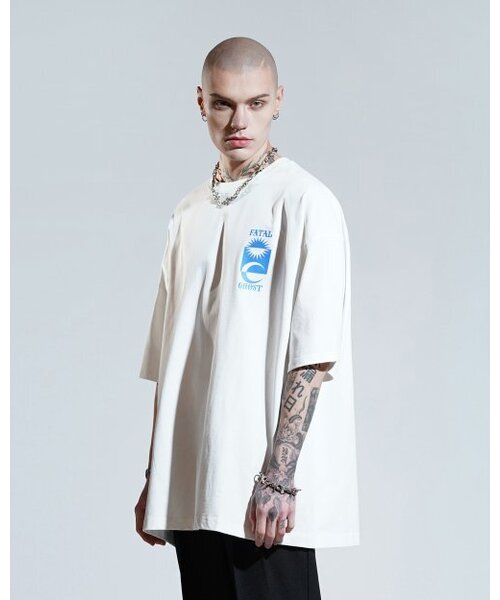 FATAL GHOST(フェイタルゴースト)の「Daymoon-WT(Tシャツ/カットソー・メンズ・その他・2/1)」の1枚目の写真