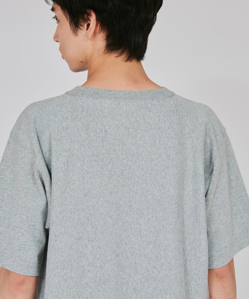 Champion(チャンピオン)の「【Champion/チャンピオン】メンズ リバースウィーブ(R) ショートスリーブTシャツ(Tシャツ/カットソー・メンズ・グレー/ブラック/ベージュ/オートミール/ネイビー/ホワイト・X-LARGE/LARGE/MEDIUM)」の10枚目の写真