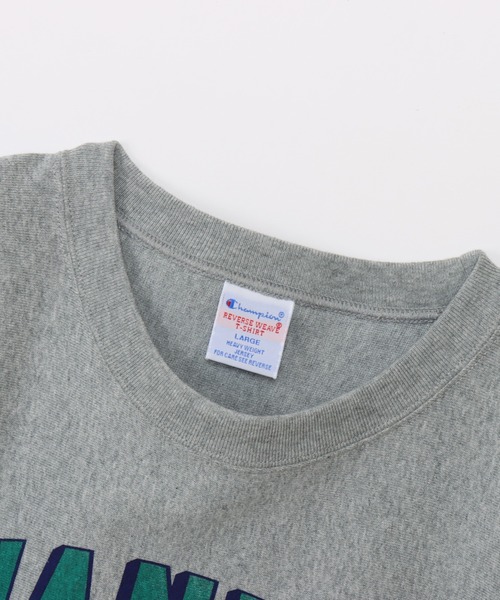 Champion(チャンピオン)の「【Champion/チャンピオン】メンズ リバースウィーブ(R) ショートスリーブTシャツ(Tシャツ/カットソー・メンズ・グレー/ブラック/ベージュ/オートミール/ネイビー/ホワイト・X-LARGE/LARGE/MEDIUM)」の17枚目の写真