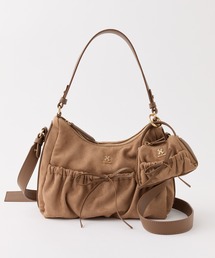 one after another NICE CLAUP（ワンアフターアナザーナイスクラップ）の「新色追加／チャーム付きドロストバッグ（ショルダーバッグ）」