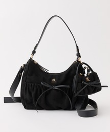 one after another NICE CLAUP | 新色追加／チャーム付きドロストバッグ(ショルダーバッグ)