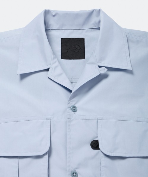 DAIWA PIER39（ダイワピア39）の「DAIWA PIER39  TECH MULTI TOOL POCKET SHIRT S/S SOLID　ダイワ ピア39  ショートスリーブシャツ（シャツ/ブラウス・メンズ・ライトブルー/ホワイト/ブラック・L/M/S/XL）」の10枚目の写真