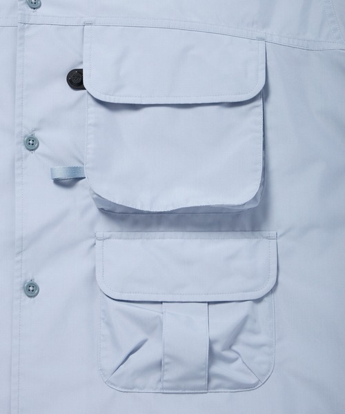 DAIWA PIER39（ダイワピア39）の「DAIWA PIER39  TECH MULTI TOOL POCKET SHIRT S/S SOLID　ダイワ ピア39  ショートスリーブシャツ（シャツ/ブラウス・メンズ・ライトブルー/ホワイト/ブラック・L/M/S/XL）」の11枚目の写真