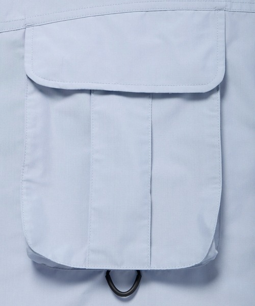 DAIWA PIER39（ダイワピア39）の「DAIWA PIER39  TECH MULTI TOOL POCKET SHIRT S/S SOLID　ダイワ ピア39  ショートスリーブシャツ（シャツ/ブラウス・メンズ・ライトブルー/ホワイト/ブラック・L/M/S/XL）」の12枚目の写真