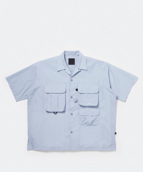 DAIWA PIER39（ダイワピア39）の「DAIWA PIER39  TECH MULTI TOOL POCKET SHIRT S/S SOLID　ダイワ ピア39  ショートスリーブシャツ（シャツ/ブラウス・メンズ・ライトブルー/ホワイト/ブラック・L/M/S/XL）」の8枚目の写真