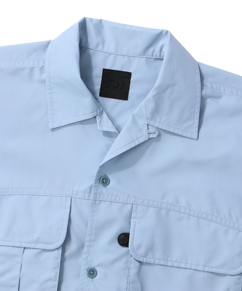 DAIWA PIER39（ダイワピア39）の「DAIWA PIER39  TECH MULTI TOOL POCKET SHIRT S/S SOLID　ダイワ ピア39  ショートスリーブシャツ（シャツ/ブラウス・メンズ・ライトブルー/ホワイト/ブラック・L/M/S/XL）」の6枚目の写真