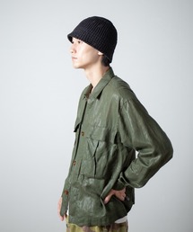 RACAL（ラカル）の「Distressed Knit Bucket Hat / ダメージ加工風針抜きニットバケットハット（ニットキャップ/ビーニー・レディース）」