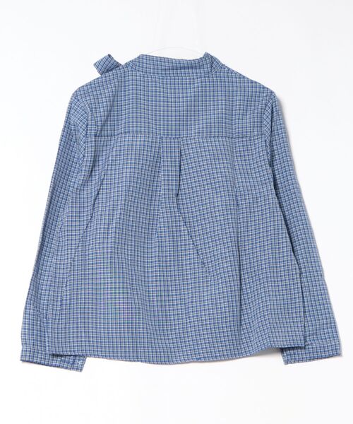 Uenui(ウニュイ)の「【Cunii】classic check ribbon blouse(シャツ/ブラウス・レディース・ブルー・FREE)」の15枚目の写真