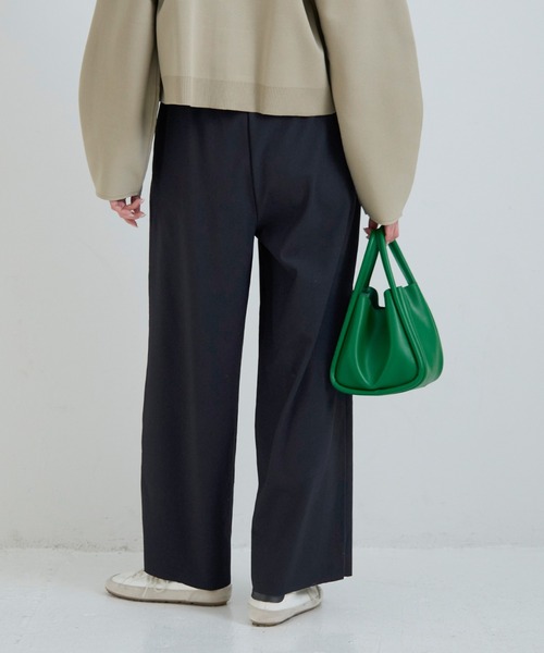 coca（coca）（コカ）の「ストレッチリブイージーパンツ（その他パンツ・レディース・ネイビー/ブラック・L/M/S）」の13枚目の写真